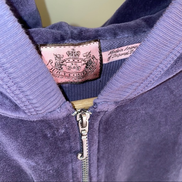 Vintage Juicy Couture Track top waist strand - Picture 3 of 3
